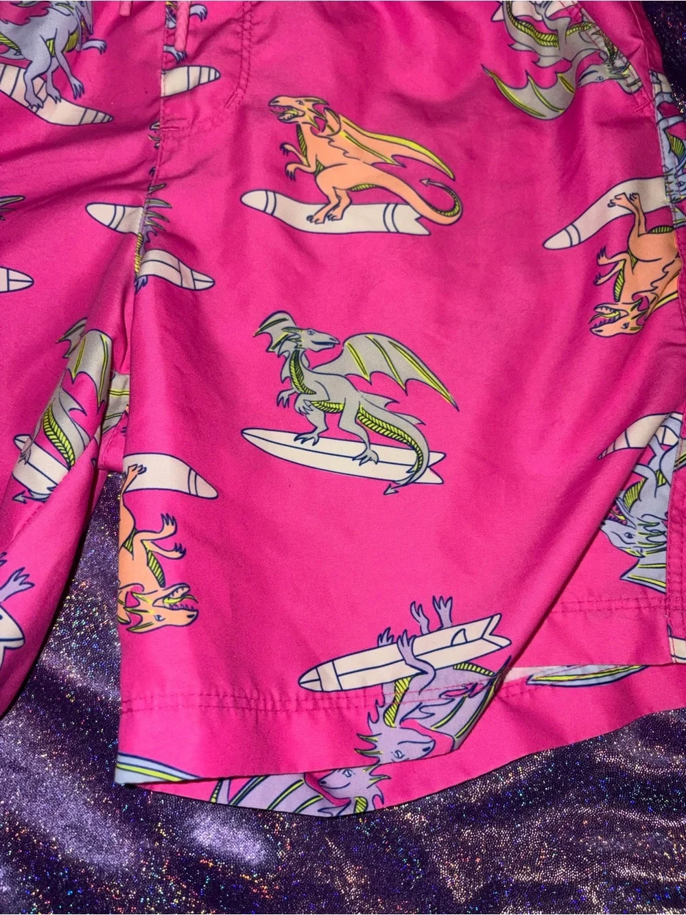 Boys Cat & Jack Dragon Swim Shorts